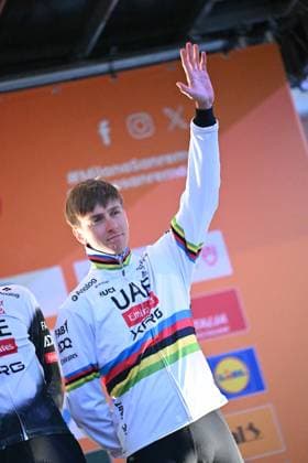21-03-2025 Presentazione Squadre Milano - Sanremo 2025; 2025, Uae Team Emirates - Xrg; Pogacar, Tadej; Pavia; 