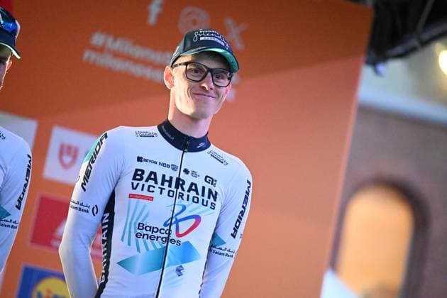 21-03-2025 Presentazione Squadre Milano - Sanremo 2025; 2025, Bahrain - Victorious; Mohoric, Matej; Pavia; 