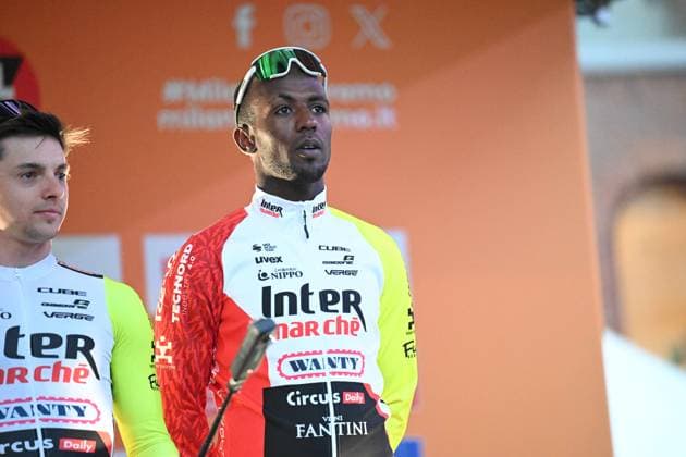 21-03-2025 Presentazione Squadre Milano - Sanremo 2025; 2025, Intermarche - Wanty; Gyrmai Hailu, Biniam; Pavia; 