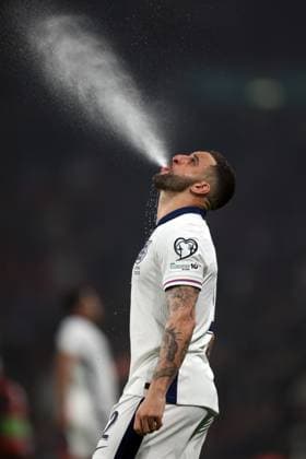 Kyle Walker of England England v Albania - UEFA World Cup Qualifiers - Group K. Football. Wembley Stadium, London. UK. 21 MAR 2025 Editorial use only  Copyright: xJASONPIX Shutterstockx 15216455l