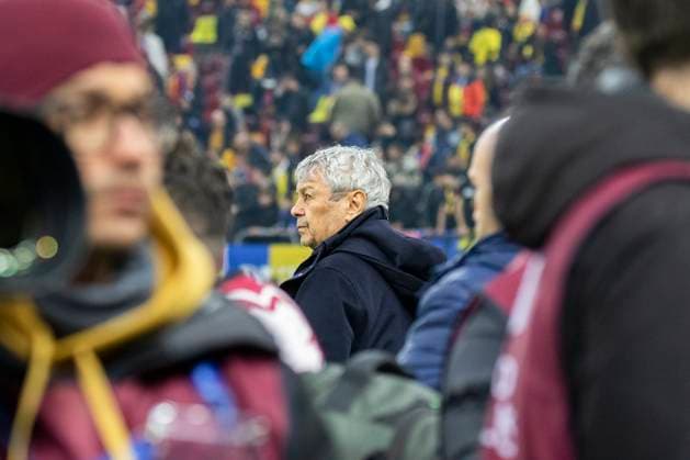 UEFA European-Qualifiers, National Arena, Bucharest, Group H Qualifying round, Matchday 1, Romania vs Bosnia and Herzegovina Coach Mircea Lucescu portrait close-up