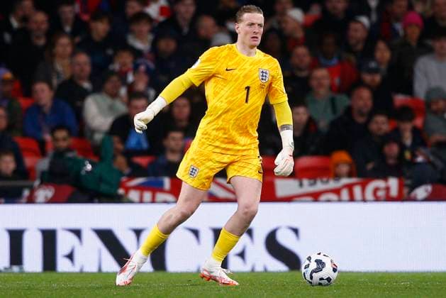 England v Albania 2026 FIFA World Cup, WM, Weltmeisterschaft, Fussball Qualifiers Jordan Pickford of England during the 2026 FIFA World Cup Qualifiers Group K match at Wembley Stadium, London UK Newspapers OUT Copyright: xPaulxChestertonx FIL-21611-0125