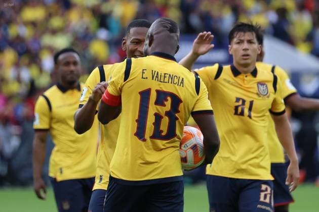 FBL ELIMINATORIAS 2025 ECUADOR VS VENEZUELA Quito, viernes 21 de marzo del 2025 Cotejo entre Ecuador vs. Venezuela por eliminatorias al mundial de EEUU 2026, en el Estadio Rodrigo Paz Delgado Fotos: API Hamilton Lopez Quito Pichincha Ecuador *** FBL ELIMINATORIES 2025 ECUADOR VS VENEZUELA Quito, Friday, March 21, 2025 Match between Ecuador vs Venezuela for the USA 2026 World Cup qualifiers, at the Rodrigo Paz Delgado Stadium Photos API Hamilton Lopez Quito Pichincha Ecuador Copyright: xHamiltonxLopezx