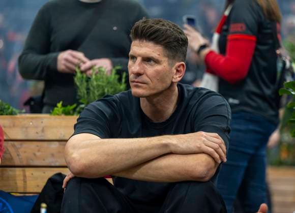 17.03.2025, Fussball, das FC Bayern München Legenden-Turnier FRANZ BECKENBAUER CUP, im SAP-Garden München. Mario Gomez (Red Bull Salzburg) *** 17 03 2025, Football, the FC Bayern Munich Legends Tournament FRANZ BECKENBAUER CUP, at the SAP Garden Munich Mario Gomez Red Bull Salzburg