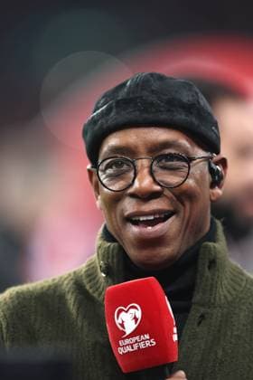 England v Albania 21 March 2025, London - FIFA 2026 World Cup Qualifiers - England v Albania - ITV pundit Ian Wright - Photo: Charlotte Wilson Offside. London UK Copyright: xCharlottexWilsonx xOffsidexOffside