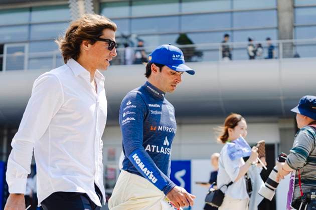 Formula 1 Heineken Chinese Grand Prix 2025 Jun Da Tan OVERTAKE MAXPPP - Shanghai 02 07 2023 55 SAINZ Carlos (esp), Williams Racing, portrait during the Formula 1 Heineken Chinese Grand Prix 2025, the 2nd round of the 2025 FIA Formula 1 World Championship, WM, Weltmeisterschaft at the Shanghai International Circuit from March 20 to 23, 2025, in Shanghai, China Shanghai China  Copyright: xOVERTAKE MAXPPPxJunxDaxTanx OVT202503227793 OVT202503227793