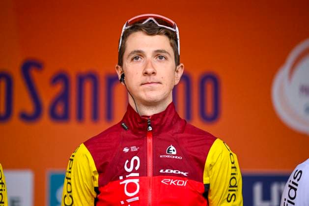 2025 Milan - Sanremo UCI WorldTour cycling race SANREMO, ITALY - MARCH 22 : Maas Jan (NED) of Cofidis on stage before the start of the race during the UCI WorldTour 116th Milan - Sanremo cycling race with start in Pavia and finish at the Via Roma in Sanremo on March 22, 2025 in Sanremo, Italy, 22 03 2025 ( Motordriver Kenny Verfaillie - Sanremo Italy  Copyright: xNicoxVereeckenx