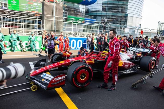 F1 - CHINESE GRAND PRIX 2025 44 HAMILTON Lewis (gbr), Scuderia Ferrari SF-25, action during the Formula 1 Heineken Chinese Grand Prix 2025, 2nd round of the 2025 FIA Formula One World Championship, WM, Weltmeisterschaft from March 21 to 23, 2025 on the Shanghai International Circuit, in Shanghai, China - ShanghaiChina  Copyright: xJavierxJimenezx