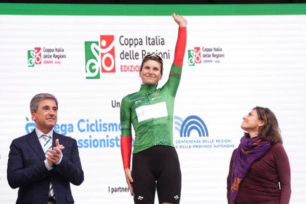 LONGO BORGHINI Elisa Coppa Italia delle Regioni during the women™s elite race of the Sanremo Women, one day cycling race from Genova to Sanremo in 156km - North Italy- Saturday, March 22, 2025. - cycling .  Copyright: xMassimoxPaolone LaPressex