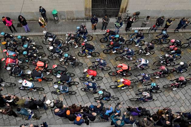Milano Sanremo 2025 Milano Sanremo 2025 - 116th Edition - Pavia - Sanremo 289km - 22 03 2025 - Scenery - Start - photo Tommaso Pelagalli SprintCyclingAgency 2025 Sanremo Italy  Copyright: xTommasoxPelagallix xSprintcyclingagencyx