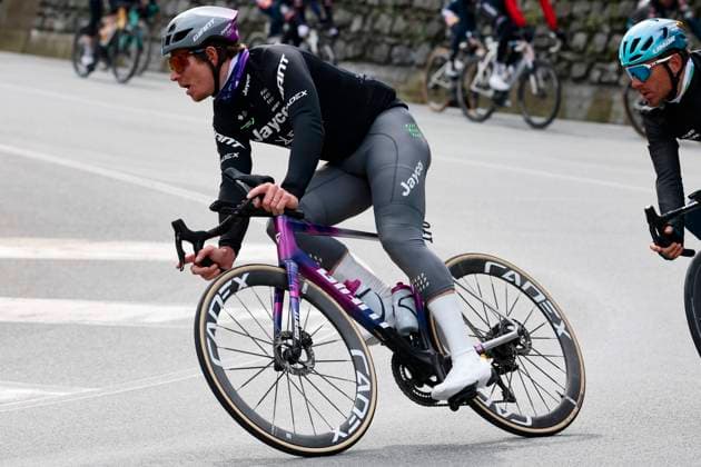 Milano Sanremo 2025 Milano Sanremo 2025 - 116th Edition - Pavia - Sanremo 289km - 22 03 2025 - Jasha Sütterlin (GER - Team Jayco AlUla) - photo Luca Bettini SprintCyclingAgency 2025 Sanremo Italy  Copyright: xLucaxBettinix xSprintcyclingagencyx