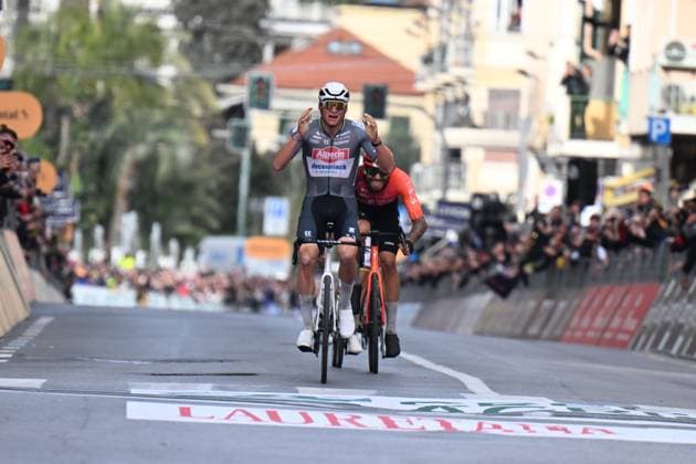 22-03-2025 Milano - Sanremo; 2025, Alpecin - Deceuninck; Van Der Poel, Mathieu; Sanremo; 