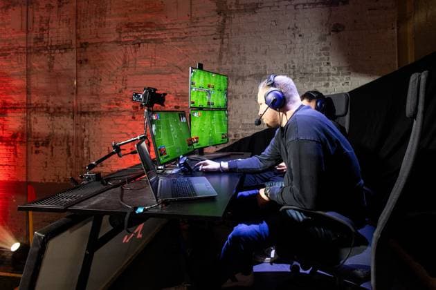 VBL Club Championship by WOW; 22.03.2025 Position der Kommentatoren VBL Club Championship by WOW; 22.03.2025