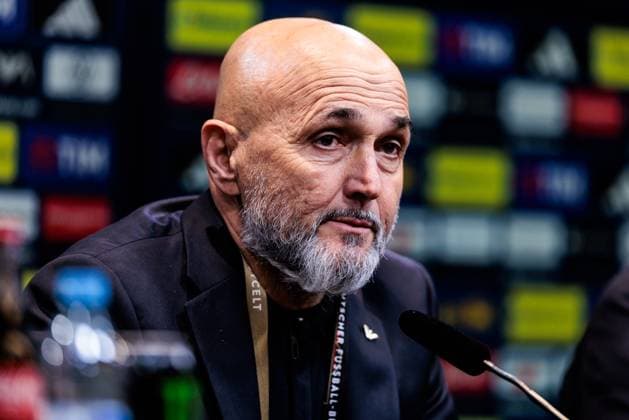 Sport Bilder des Tages UEFA Nations League: Pressekonferenz Italien; 22.03.2025 Luciano Spalletti (Trainer Italien) UEFA Nations League: Pressekonferenz Italien vor dem Rückspiel Deutschland - Italien; Dortmund, Signal Iduna Park, 22.03.2025 Copyright: xBEAUTIFULxSPORTS Wunderlx