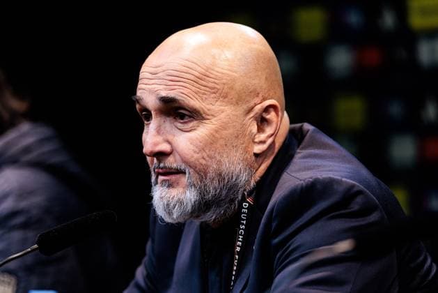 UEFA Nations League: Pressekonferenz Italien; 22.03.2025 Luciano Spalletti (Trainer Italien) UEFA Nations League: Pressekonferenz Italien vor dem Rückspiel Deutschland - Italien; Dortmund, Signal Iduna Park, 22.03.2025 Copyright: xBEAUTIFULxSPORTS Wunderlx