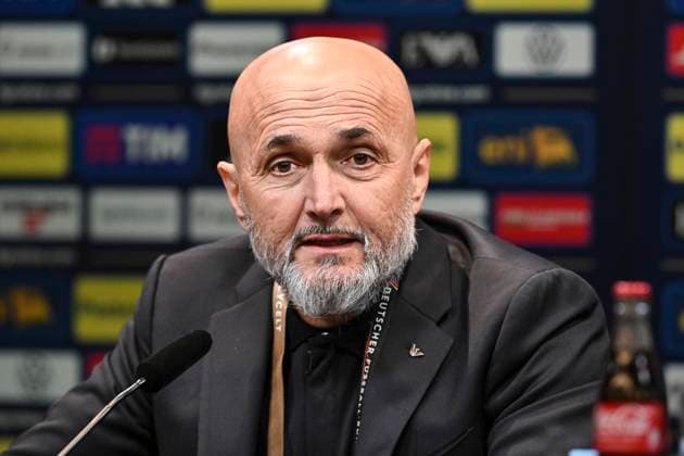 Luciano Spalletti (Italien Coach) in der Pressekonferenz 22.03.2025 Fussball UEFA Nations League Deutschland vs Italien Abschlusstraining MD-1, Signal Iduna Park, Dortmund,