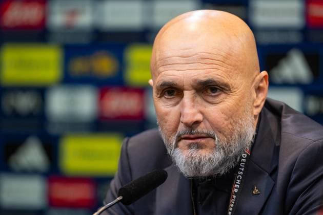 Italy press conference, PK, Pressekonferenz & Walk Around Luciano Spalletti, head coach of Italy, attends the press conference at Westfalen Stadium in Dortmund, Germany, on March 22, 2025. Dortmund Germany  Copyright: xGiacomoxCosuax originalFilename:cosua-notitle250322_npwuN.jpg