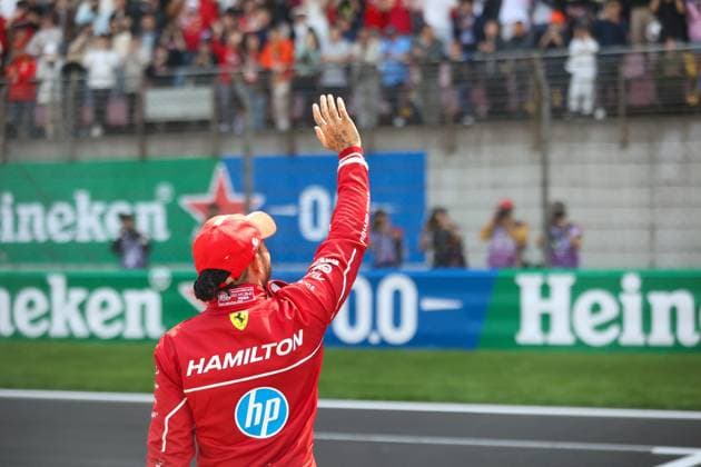 MOTORI - Formula 1 - FORMULA 1 HEINEKEN CHINESE GRAND PRIX 2025 Lewis Hamilton (GBR) - Scuderia Ferrari - Ferrari SF-25 - Ferrari during F1 Grand Prix of CHINA at Shanghai International Circuit on March 22, 2025 in Shanghai, China.(Photo by Song Haiyuan Paddocker) (Credit Hasan Bratic Alessio De Marco Avens-Images.com) China China  Copyright: xIPAxSport ABACAx