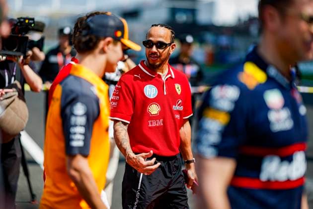 F1 - CHINESE GRAND PRIX 2025 HAMILTON Lewis (gbr), Scuderia Ferrari SF-25, portrait during the Formula 1 Heineken Chinese Grand Prix 2025, 2nd round of the 2025 FIA Formula One World Championship, WM, Weltmeisterschaft from March 21 to 23, 2025 on the Shanghai International Circuit, in Shanghai, China - ShanghaiChina  Copyright: xJavierxJimenezx