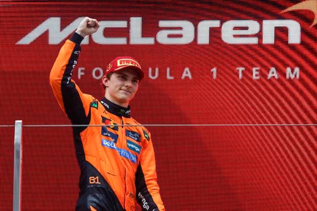 Sport Bilder des Tages Shanghai, China : Formula1 GP of China, No. 81 Oscar Piastri (AUS), McLaren MCL39, Mercedes Shanghai China