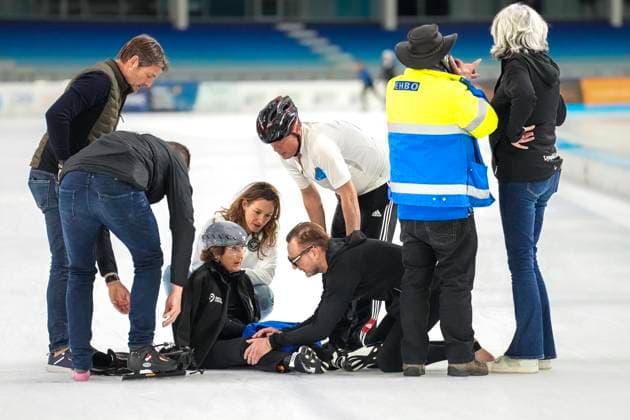 2025-03-23 Hollandse 100 HEERENVEEN, NETHERLANDS - MARCH 23: Prins Maurits, Prinses Margriet, Prins Bernhard during the Hollandse 100 at Thialf on March 23, 2025 in Heerenveen, Netherlands. Heerenveen Thialf Netherlands Content not available for redistribution in The Netherlands directly or indirectly through any third parties. Copyright: xDouwexBijlsmax