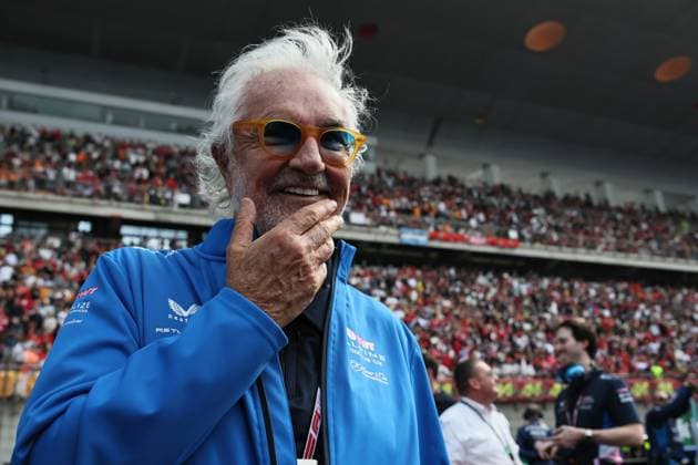 23.03.2025, Shanghai International Circuit, Shanghai, Formel 1 Großer Preis von China 2025, im Bild Berater Flavio Briatore (Allpine) (Photo by Hasan Bratic DeFodi Images)