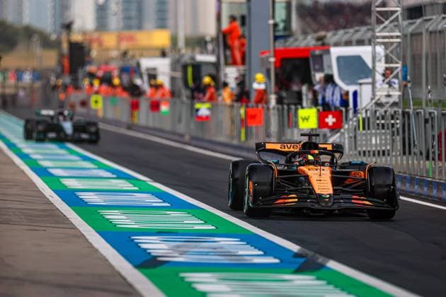 March 23, 2025, Shanghai, Shanghai, China: Oscar Piastri (AUS) - McLaren Formula 1 Team - McLaren MCL39 - Mercedes.during F1 Grand Prix of CHINA at Shanghai International Circuit on March 22, 2025 in Shanghai, China.( Song Haiyuan Paddocker) Shanghai China - ZUMAm217 20250323_zsp_m217_025 Copyright: xAlessioxDexMarcox