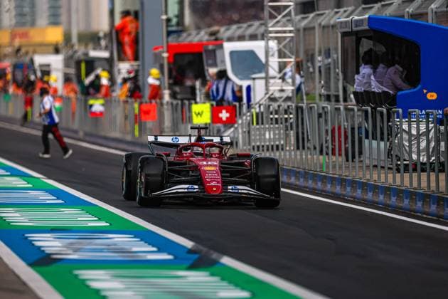 March 23, 2025, Shanghai, Shanghai, China: Charles Leclerc (MON) - Scuderia Ferrari - Ferrari SF-25 - Ferrari.during F1 Grand Prix of CHINA at Shanghai International Circuit on March 22, 2025 in Shanghai, China.( Song Haiyuan Paddocker) Shanghai China - ZUMAm217 20250323_zsp_m217_114 Copyright: xAlessioxDexMarcox