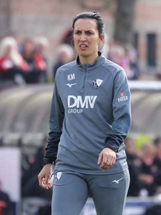 23.03.2025 - Fussball - Saison 2024 2025 - 2. Frauen - Fussball - Bundesliga - 19. Spieltag: 1. FC Nürnberg FCN ( Club Clubfrauen ) - VfL Bochum - Sportfoto Zink DaMa - xdaxmax - Kyra Malinowski (Trainerin VfL Bochum )