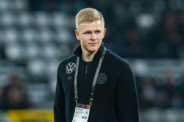 23.03.2025, Deutschland vs. Italien, Nations League, Viertelfinale-Rückspiel Jonathan Burkardt (Deutschland, 7) Copyright: xBahhoxKarax
