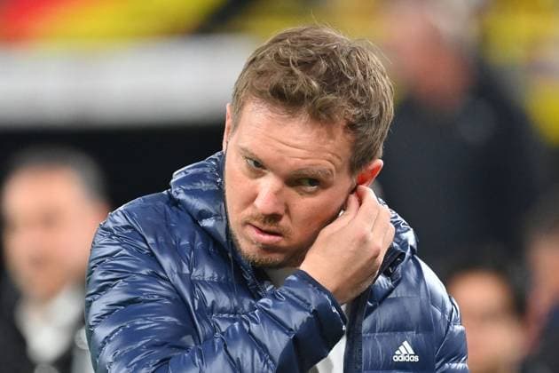 Bundestrainer Julian NAGELSMANN (GER), Einzelbild,angeschnittenes Einzelmotiv,Portraet,Portrait,Porträt. Fussball Nations League Viertelfinale Deutschland (GER) - Italien (ITA) am 23.03.2025, Signal Iduna Park