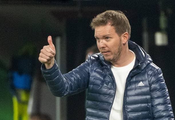 Fußball, Herren, Saison 2024 25, UEFA Nations League (Viertelfinale Rückspiel) in Dortmund, Deutschland - Italien, Trainer Julian Nagelsmann (Deutschland), 23.03. 2025, Copyright: xMatthiasxKochx