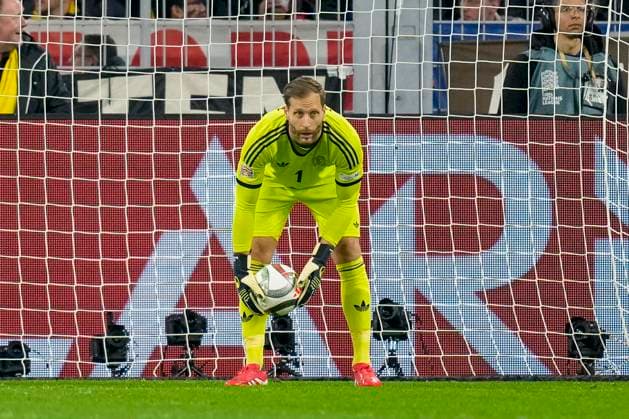 during the UEFA Nations League Quarterfinal Leg Two match between Germany and Italy at Football Stadium Dortmund on March 23, 2025 in Dortmund, Germany.