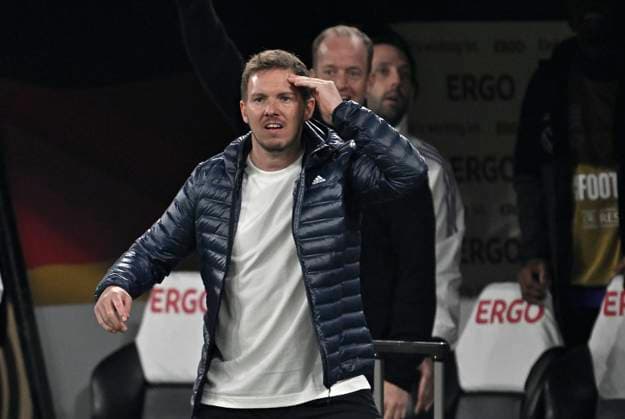 23.03.2025, Fussball UEFA Nations League 2024 25, Viertelfinale, Deutschland - Italien, in Dortmund, Signal-Iduna-Stadion, Bundestrainer Julian Nagelsmann (Deutschland)
