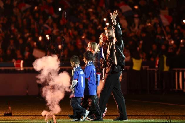 FOOTBALL : France Vs Croatie - Ligue des Nations - 23 03 2025 Hommage a Olivier Giroud ParisFrance  Copyright: xMichtofx