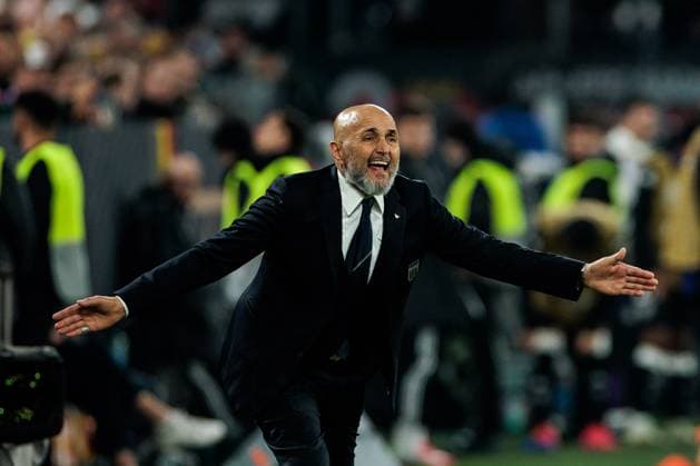 UEFA Nations League: Deutschland - Italien; 23.03.2025 Luciano Spalletti (Trainer Italien) brüllt und gestikuliert UEFA Nations League: Rückspiel Deutschland - Italien; Dortmund, Signal Iduna Park, 23.03.2025 Copyright: xBEAUTIFULxSPORTS Wunderlx