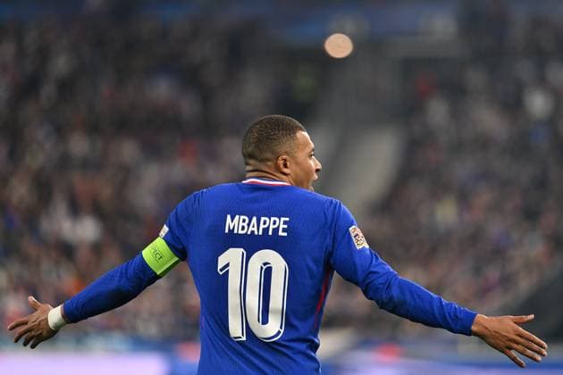Kylian Mbappe during the return match between France and Croatia in the quarter-finals of the Nations League  JulienxMattiax xLexPictorium LePictorium_0305230