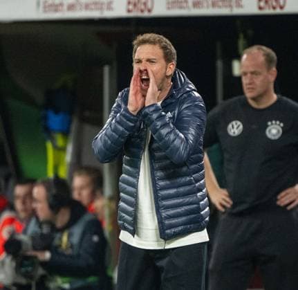 Fußball, Herren, Saison 2024 25, UEFA Nations League (Viertelfinale Rückspiel) in Dortmund, Deutschland - Italien, Trainer Julian Nagelsmann (Deutschland), 23.03. 2025, Copyright: xMatthiasxKochx