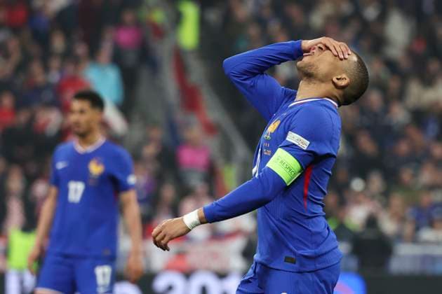 FOOTBALL : France Vs Croatie - Ligue des Nations - 23 03 2025 Kylian Mbappe (France) ParisFrance  Copyright: xMichtofx