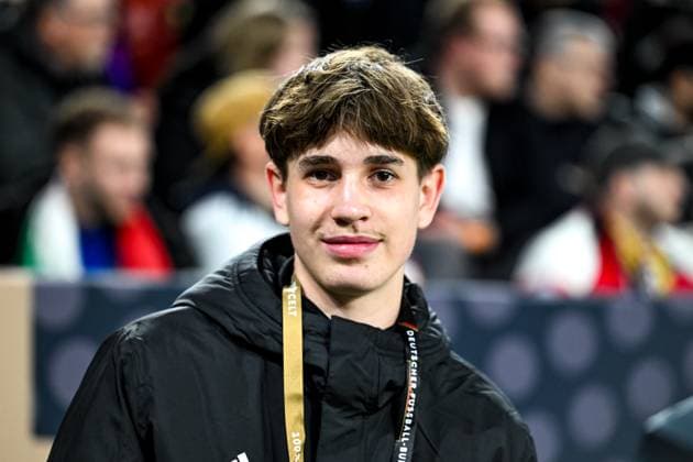 Der Balljunge Noel (15), der Joshua Kimmich, den Ball zum Eckball zum Tor zu geworfen hat GER, Deutschland (GER) vs Italien (ITA), Fussball, UEFA Nations League Viertelfinale Runde 2, 23.03.2025. GER, Deutschland (GER) vs Italien (ITA), Fussball Laenderspiel, UEFA Nations League Viertelfinale Runde2, 2024 2025, 23.03.2025. Dortmund Copyright: xEibner-Pressefoto FlorianxWiegandx EP_FWD