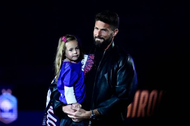 FOOTBALL : France vs Croatie - Ligue des Nations - 23 03 2025 Tribute to Olivier Giroud before the UEFA Nations League match between France and Croatia at Stade de France on March 23, 2025 in Paris, France. ( Photo by Dante Badano PsnewZ ) - ParisFrance  Copyright: xDantexBadanox
