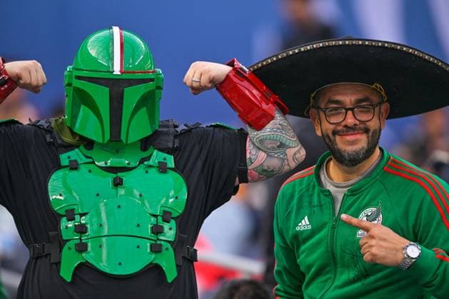 RECORD DATE NOT STATED IV CONCACAF NATIONS LEAGUE 2024-2025 Mexico vs Panama - Final Fans o Aficion during the Final match between Mexican national team, Nationalteam (Mexico) and Panama as part Final Four of the Concacaf Nations League 2024-2025 at SoFi Stadium on March 23, 2025 in Inglewood, Los Angeles, California, United States. INGLEWOOD LOS ANGELES CALIFORNIA UNITED STATES  Copyright: xJorgexMartinezx 20250323183443_CNL_2025_F_MEX_PAN_FANS15