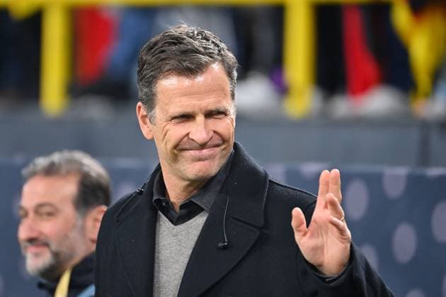 Oliver BIERHOFF; Einzelbild,angeschnittenes Einzelmotiv,Portraet,Portrait,Porträt. Fussball Nations League Viertelfinale Deutschland (GER) - Italien (ITA) 3-3 am 23.03.2025, Signal Iduna Park