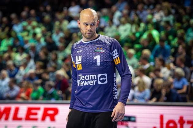 23.03.2025, xovx, Handball DAIKIN Handball-Bundesliga, HSG Wetzlar - FRISCH AUF! Göppingen Bart Ravensbergen (FRISCH AUF! Göppingen) Wetzlar Buderus-Arena Hessen Deutschland (DE)
