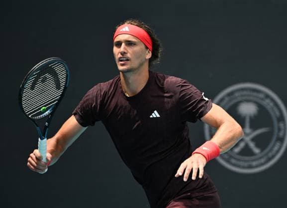 MIAMI GARDENS FL - MARCH 24: Alexander Zverev Vs Jordan Thompson during The Miami Open at Hard Rock Stadium on March 24, 2025 in Miami Gardens, Florida. Copyright: xmpi04x