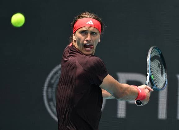 MIAMI GARDENS FL - MARCH 24: Alexander Zverev Vs Jordan Thompson during The Miami Open at Hard Rock Stadium on March 24, 2025 in Miami Gardens, Florida. Copyright: xmpi04x