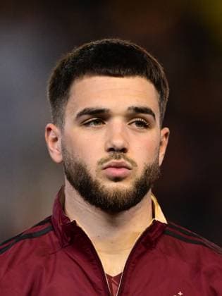 GENK - Nicolas Raskin of Belgium during the UEFA Nations League playoff match between Belgi and Ukraine at the Cegeka Arena on March 23, 2025 in Genk, Belgium. ANP Hollandse Hoogte UEFA Nations League 2024 25 League A B Play-offs Second Leg 2025 xVIxANPxSportx xGerritxvanxKeulenxIVx 523038598 originalFilename: 523038598.jpg