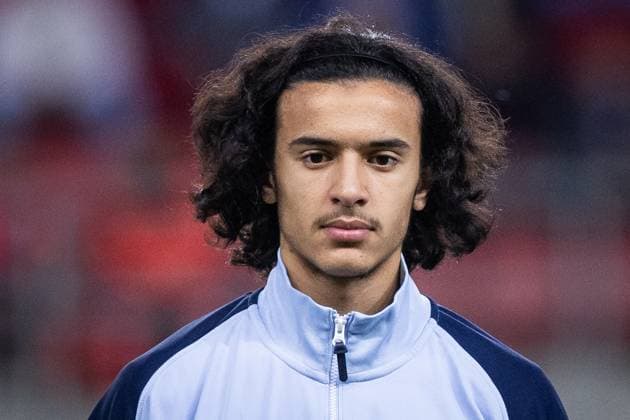 SLOVAKIA U21, U 21 - FRANCE U21 Ayyoub Bouaddi of France during the friendly international football match ahead of 2025 UEFA European Under-21 Championship between Slovakia U21 and France U21. Trnava, Slovakia, March 24, 2025. Photo by Branislav Racko Copyright: xx 080A8277