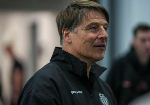 Trainer Michael Oenning ( Trainer der Mannschaft Butz Club, ehemaliger Bundesligatrainer ) 24.03.2025, Fussball, The Icon League, GER, Düsseldorf, Castello Düsseldorf Copyright: HMBxMedia xMarcoxBader