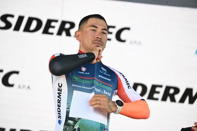 25-03-2025 Settimana Internazionale Coppi E Bartali; Tappa 01 Ferrara - Bondeno; 2025, Ineos Grenadiers; Ewan, Caleb; Bondeno; 